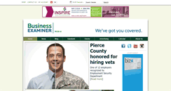 Desktop Screenshot of businessexaminer.com